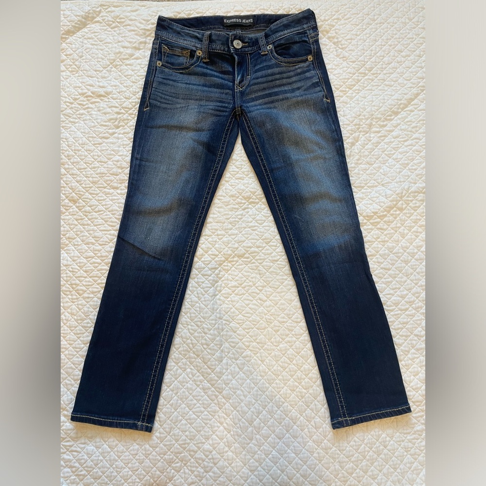 Express Jeans Skinny Low Rise